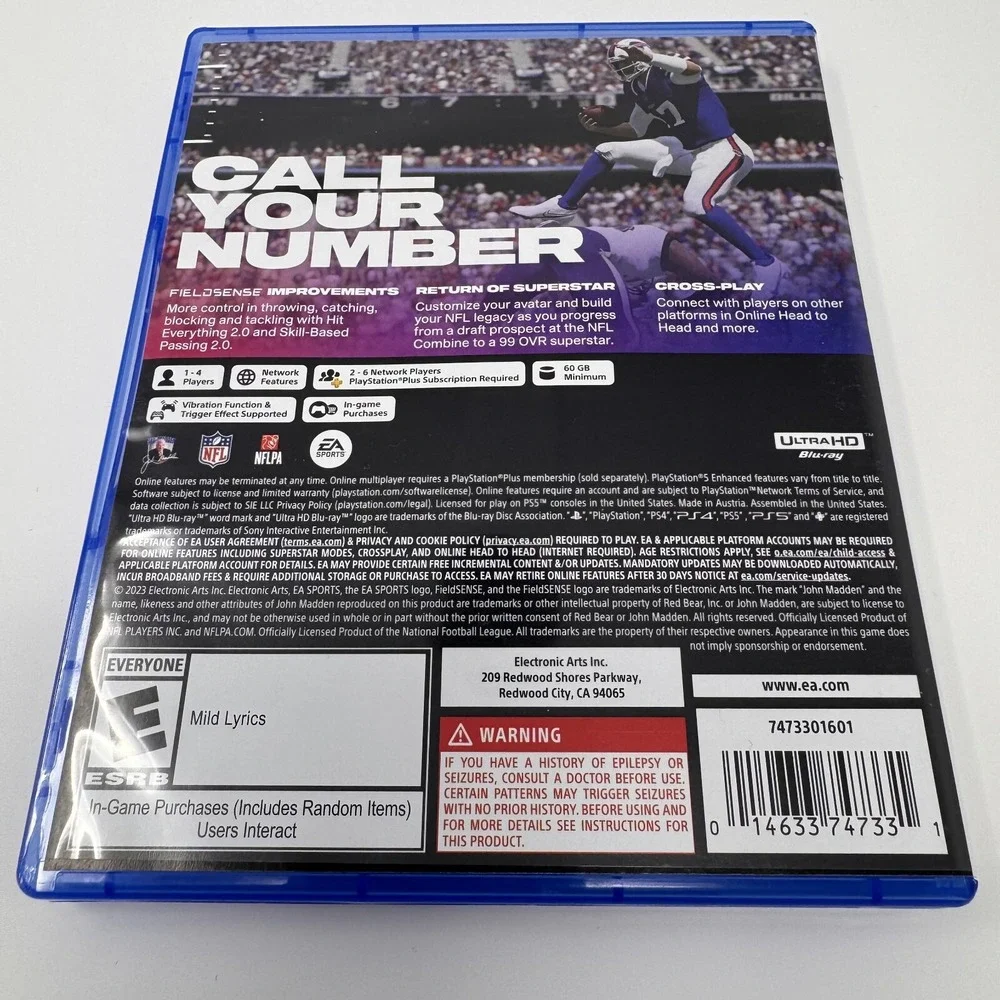 Madden NFL 24 PS5 Playstation 5 Video Game - Picture 2 of 6